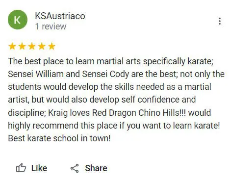 A1 Chino Hills, Red Dragon Karate Chino Hills